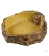 Hagen Exo Terra Water Dish X-Large - itatótál (sziklás) terráriumokba (23,5 x 28,5 x 7 cm)