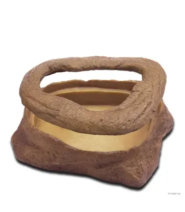 Hagen Exo Terra Worm Dish meal worm feeder - tál (élgyűrűvel) terráriumi állatok részére (9,5x4,5x1