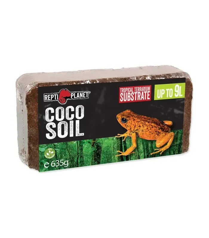 Repti Planet Coco Soil - kókuszrost talaj terráriumokba - (9 liter/635 g)