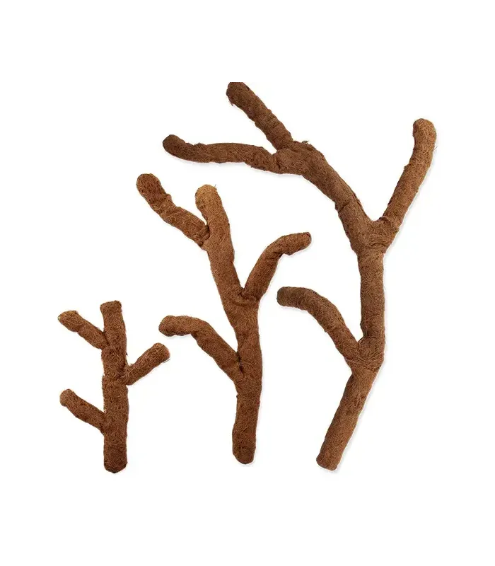 Repti Planet Coco troncho - dekoráció (kókuszrost ág) terráriumokba (42 cm)
