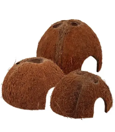 Repti Planet Coconut shell - kókuszhéj ház (L) terráriumi állatok részére