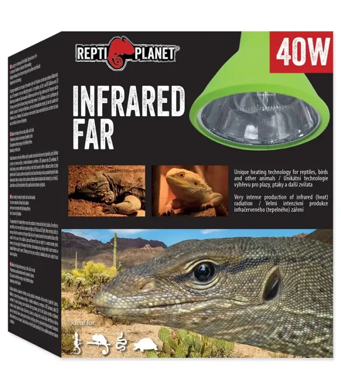 Repti Planet Infrared Far - intenzív infravörös (hő-) sugárzást biztosító izzó - (40W)