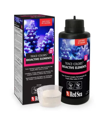 Red Sea Reef Trace Colors D Bioactive Elements - Bioaktív elem kiegészítő - 500 ml