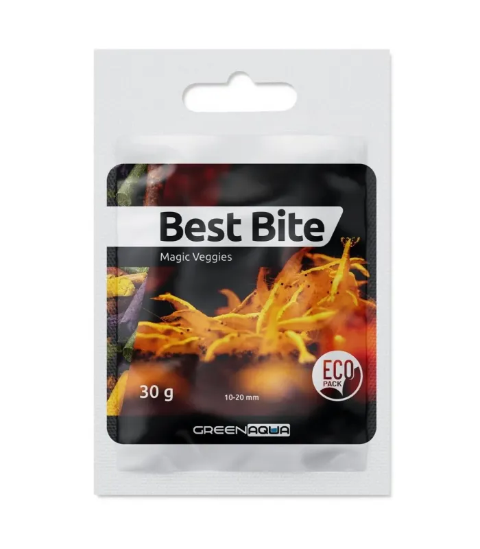 Green Aqua Best Bite Magic Veggies EcoPack - 30 g - garnélatáp