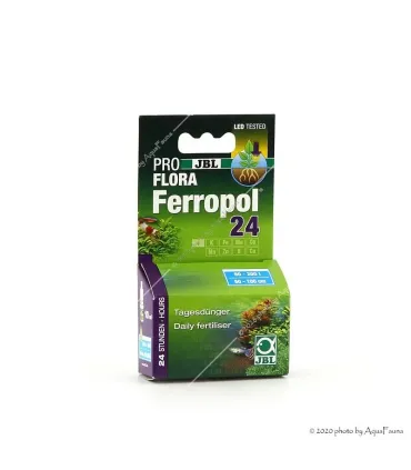 JBL ProFlora Ferropol 24 - 10.000 literhez - napi adagolású folyékony növénytáp - 10 ml