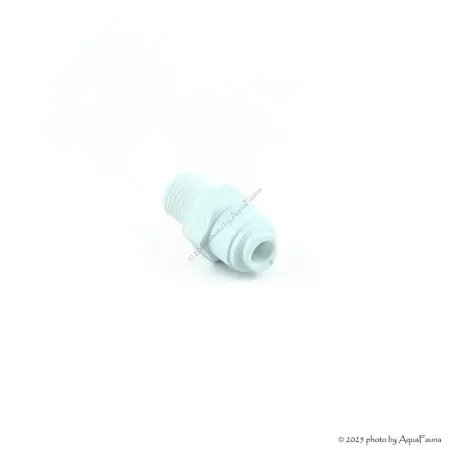 Ozmó csatlakozó - egyenes bekötő idom - 1/4" külső menetes x 1/4" - Quick gyorscsatlakozós