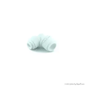 Ozmó csatlakozó - könyök - 3/8" külső menetes - 1/4" Quick gyorscsatlakozós