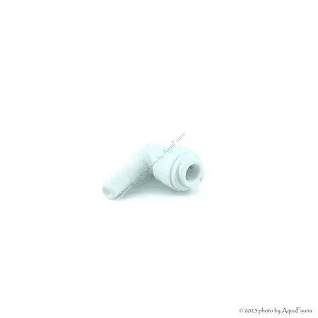 Ozmó csatlakozó - könyök bekötő idom (pipa) tömlős 1/4" x 1/4" - Quick gyorscsatlakozós