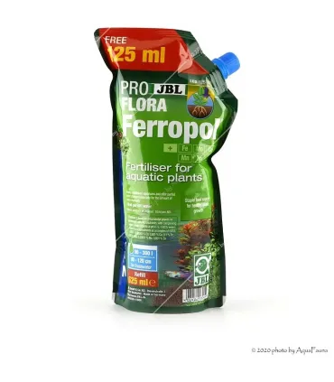 JBL ProFlora Ferropol 625 ml - utántöltő - folyékony növénytáp