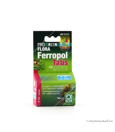JBL ProFlora Ferropol Tabs 30 db - növénytáp tabletta