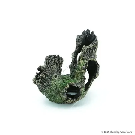Akvárium dekor - fatörzs - kétágú (16x12x16 cm)