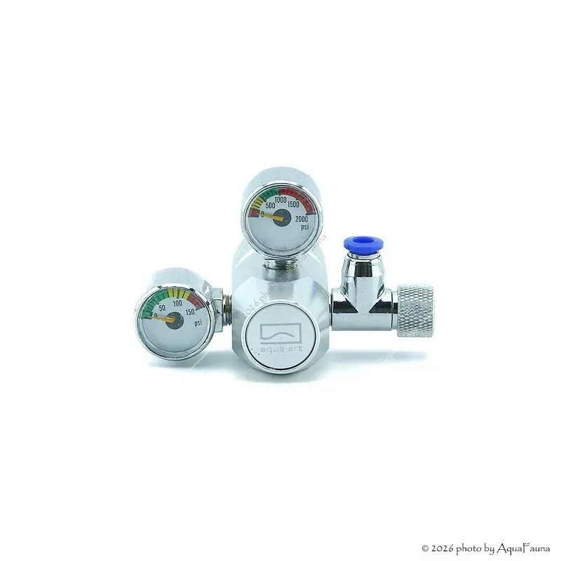 Aqua Art Two gauges Co2 reducer - két mérőórás CO2 reduktor