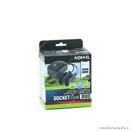 AquaEl Socket Link Duo WiFi vezérlő a Leddy Shrimp LED lámpákhoz