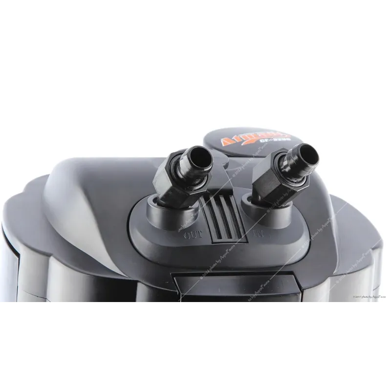 Atman CF-3200 külső szűrő teljes szűrőanyag töltettel (kerámiagyűrű, lávakő)