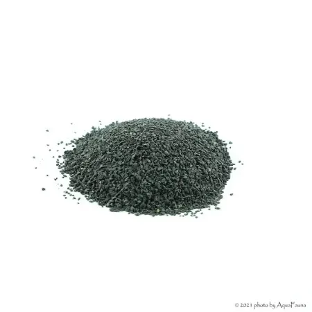 Bazalt akvárium aljzat - 0,5-1,2 mm szemcseméret, 1 kg