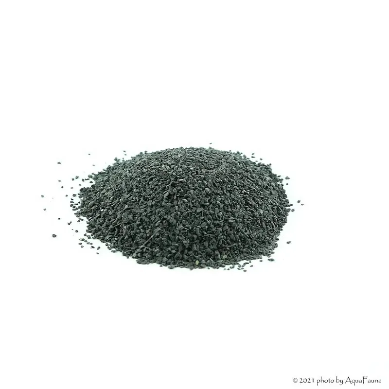 Bazalt akvárium aljzat - 0,5-1,2 mm szemcseméret, 40 kg