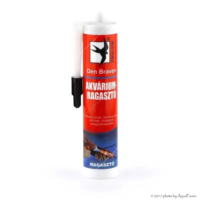 Den Braven Aqua-Silicone akvárium ragasztó (fekete) 280 ml kartus