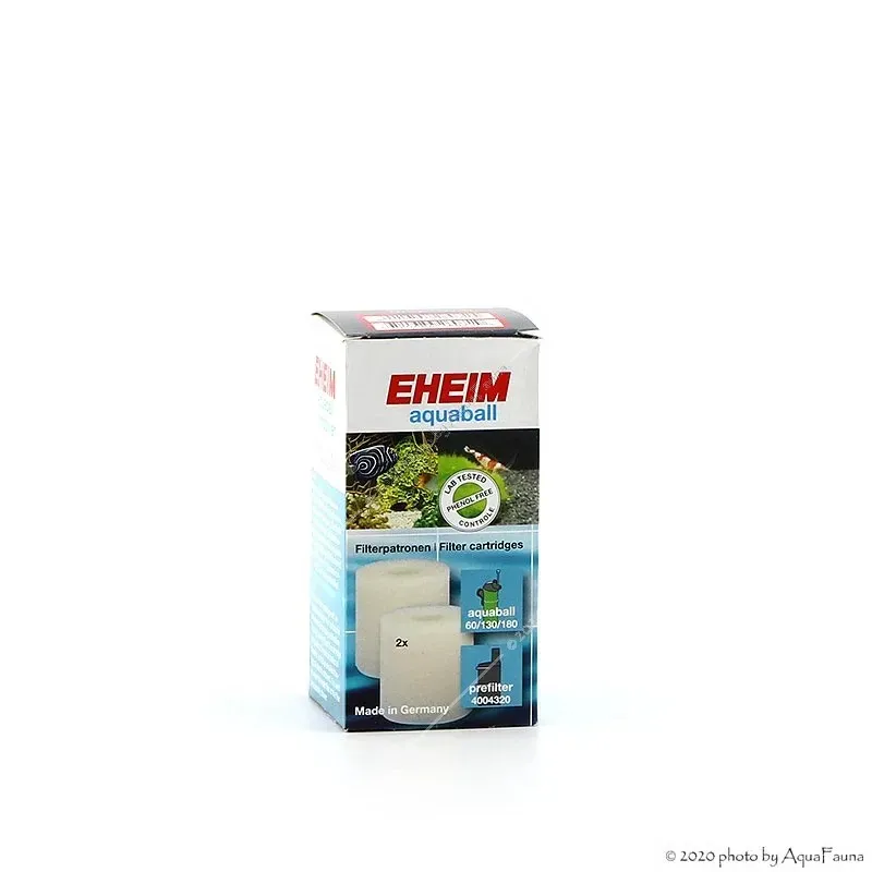 Eheim Biopower 160/200/240, Aquaball 60/130/180 szűrőszivacs - fehér (2 db) (2618080)