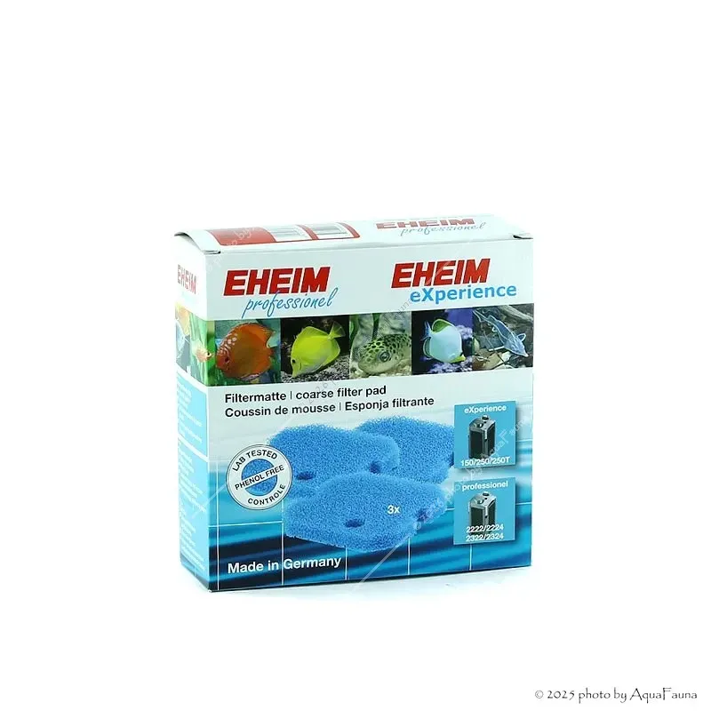 Eheim eXperience 150/250, Professionel 2222/2224 Durva szűrőpárna készlet - kék (3 db) (2616221)