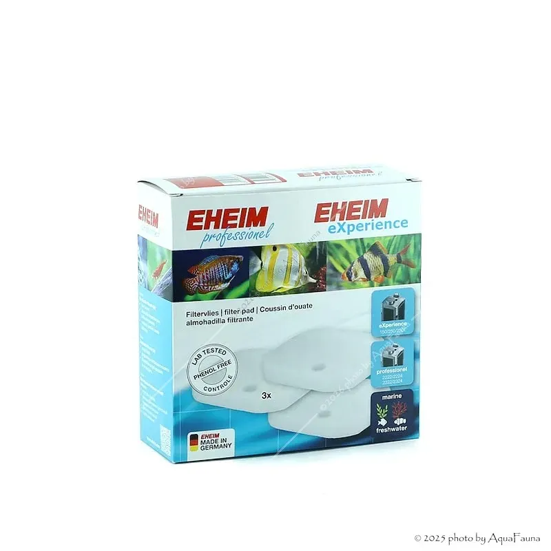Eheim eXperience 150/250, Professionel 2222/2224 Finom szűrőpárna készlet - fehér (3 db) (2616225)