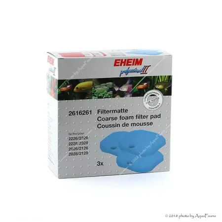Eheim eXperience 350, Prof 2226/2228, Prof II 2026/2028 durva szűrőpárna - kék (3 db) (2616261)