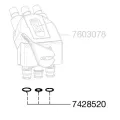 Eheim Professionel 3 2080 Tömítőgyűrűkészlet az adapterhez (7428520)