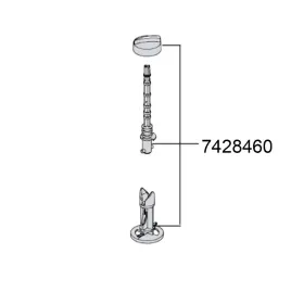 Eheim Professionel 5e 350, 4+ 250/350/600/250T/350T Xtender gomb (7428460)
