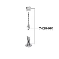 Eheim Professionel 5e 350, 4+ 250/350/600/250T/350T Xtender gomb (7428460)
