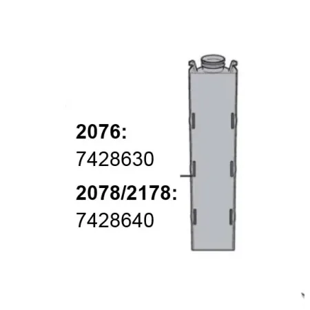 Eheim Professionel 5e 700, 3e 2078 elválasztófal tömítőgyűrűvel (7428640)