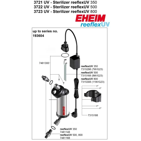 Eheim Reeflex UV 350 - 7W UV sterilizáló (3721210)