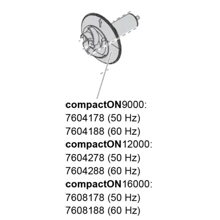 Eheim rotor compactON 12000 vízpumpához (7604278)