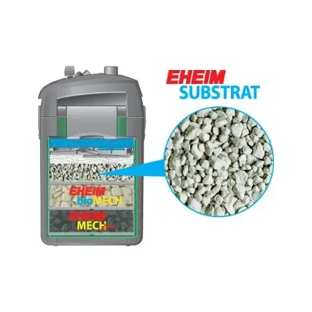 Eheim SUBSTRAT 2 literes nagy pólusú biológiai betéttel - 1660 g (2509101)