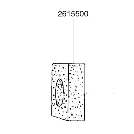 Eheim 1250 durva szivacs (2 db) (2615500)