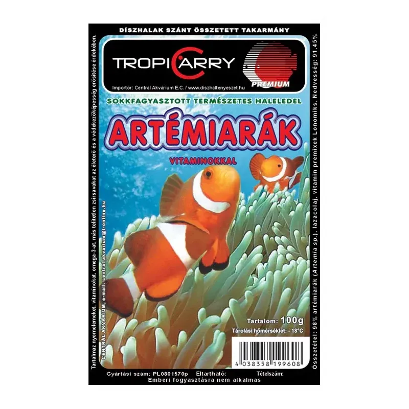 Fagyasztott Artemia - 100 g