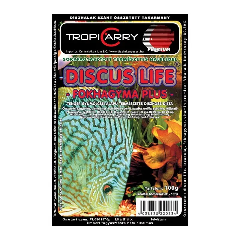 Fagyasztott Diszkoszeledel - Fokhagymás - 100 g
