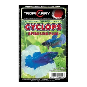 Fagyasztott Cyclops spirulina plusz - 100 g