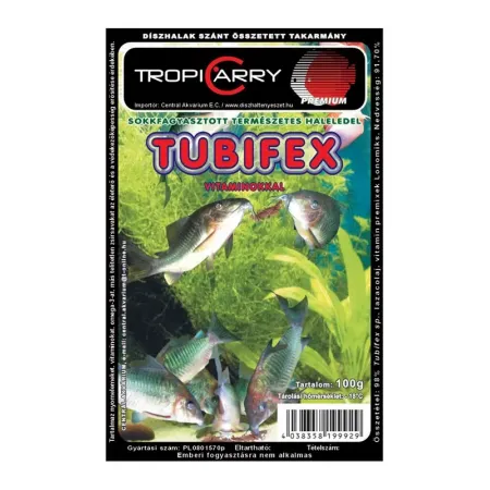 Fagyasztott Tubifex - 100 g
