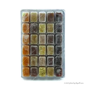 Fagyasztott Hatos tropikál - 100 g (vörös-, fehér szúnyoglárva, kagylóhús, cyclops, mysis, artemia)
