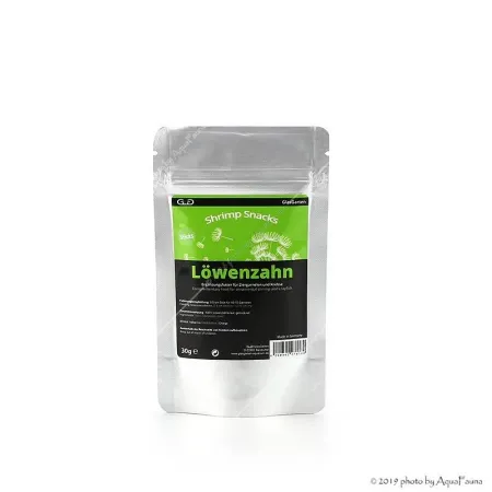 GlasGarten Shrimp Snacks Löwenzahn - 30 g - Pitypang snack