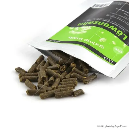GlasGarten Shrimp Snacks Löwenzahn - 30 g - Pitypang snack