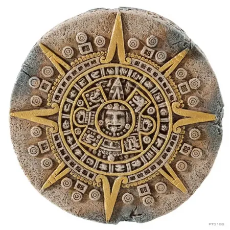 Hagen Exo Terra Aztec Calendar Medium - bújó (Azték mintás) terráriumba (S) Ø18 cm x 7,5 cm
