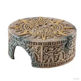 Hagen Exo Terra Aztec Calendar Small - bújó (Azték mintás) terráriumba (S) Ø13 cm x 4,5 cm