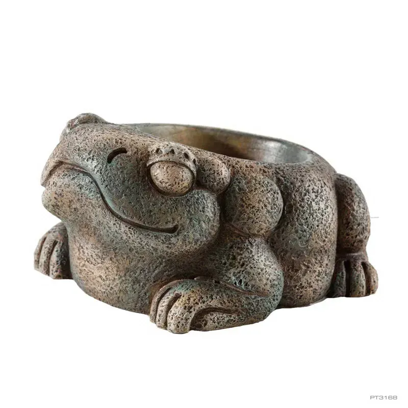 Hagen Exo Terra Aztec Frog Water Dish - tál (Azték béka figura) terráriumba (11,5x10x6 cm)