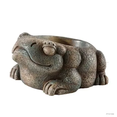 Hagen Exo Terra Aztec Frog Water Dish - tál (Azték béka figura) terráriumba (11,5x10x6 cm)
