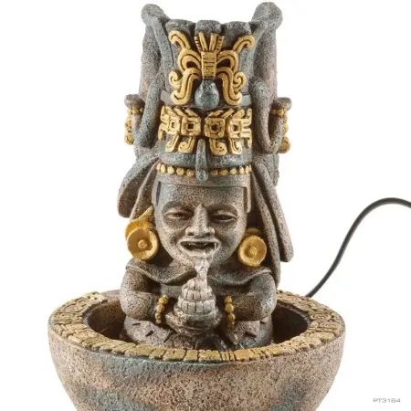 Hagen Exo Terra Aztec Sacred Maize Waterfall - vízesés (Azték figura) terráriumba (18x25 cm/400 ml)