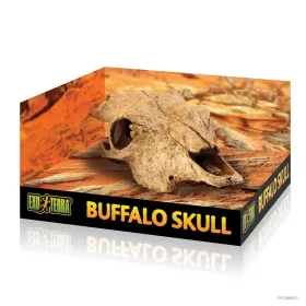 Hagen Exo Terra Buffalo Skull - bölény koponya formájú búvóhely terrariumba (13x9x24 cm)