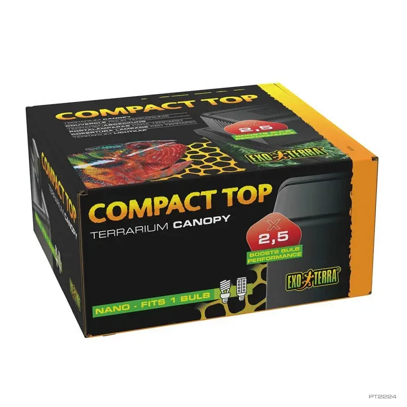 Hagen Exo Terra Compact Top Nano - lámpatest terráriumhoz (20x9x15 cm)
