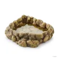 Hagen Exo Terra Corner Water Dish Large - itatótál (sziklás) terráriumokba (16x18x5,5 cm)