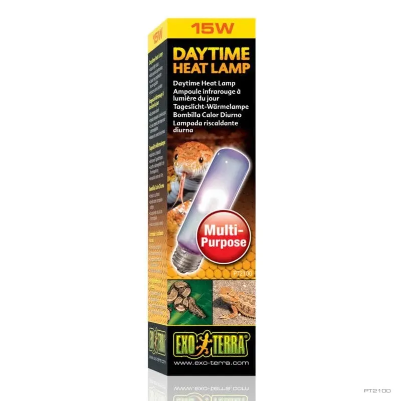 Hagen Exo Terra Daytime Heat Lamp (hosszúkás változat) 15W (2100)