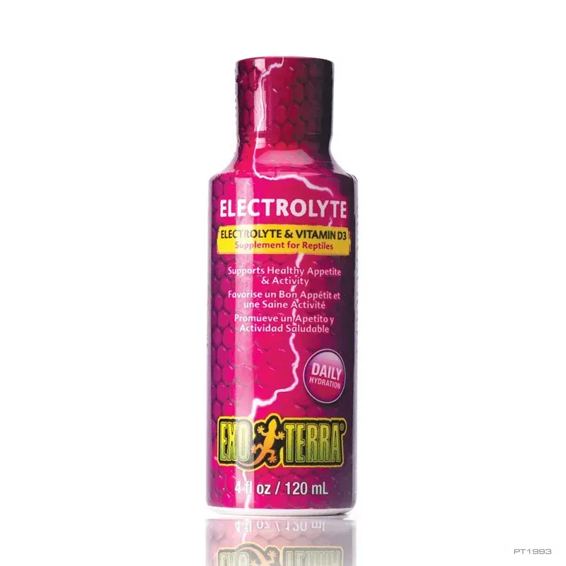 Hagen Exo Terra Electrolyte Supplement - ásványianyagok, D - vitaminnal (120 ml)